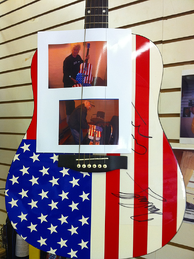Operation Music Aid Signed Guitar