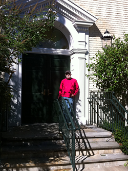 Me on Greenwich Ave.