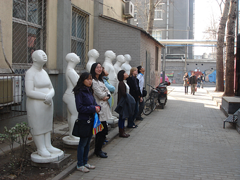 One of our Interns in Beijing.