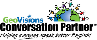 The GeoVisions Conversation Partner program logo.