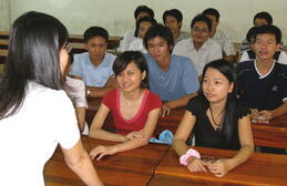 English class in Vietnam