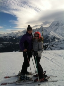 Kelsi got to travel to Saint Gervais Mont Blanc and ski, while working as an au pair in France