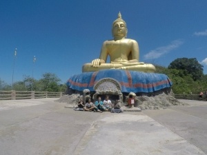 Amanda loved exploring Buddhist culture in Thailand