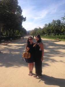 Maya got to visit many interesting places, like Barcelona, while working as an au pair in Spain